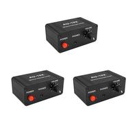 BUAGOUWZ 3X AU-10X NE5532 Preamplificador de Señal de Audio Auriculares Pre AMP Board Gain 20Db 3.5MM Control de Volumen Tono DC 12V