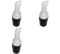 BUAGOUWZ 3X para Carrito de Golf Botella de para Club Car Divot Filler Kit de Botella de con Soporte una Prueba de Sonajeros para Carros de GolfA