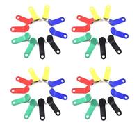 BUAGOUWZ 40 Piezas/Lote Llave de Memoria de Contacto RFID Regrabable RW1990 Botón para Copiar Tarjetas Sauna Keys Tarjetas