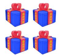 BUAGOUWZ 4X Caja de Regalo Molesta, Caja de Tornillos de Broma, Caja de Regalo Realmente Molesta, Caja de Regalo en 3D, Contenedor de Tarjeta de Dinero Divertido