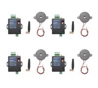 BUAGOUWZ 4X MáQuina Expendedora GA01P Soporte de Caja de Alarma GSM Alerta de Falla de EnergíA una Entrada de Alarma una Salida de Voltaje de Alarma