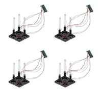 BUAGOUWZ 4X Módulo Humidificador de Cuatro Pulverizaciones, Placa de Control del Atomizador DIY, Placa de Circuito del Controlador, Riego de 1 A 4 Plantas, Gran Volumen de Niebla