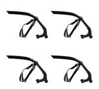 BUAGOUWZ 4X Tubo de Respiración Frontal de Natación de Silicona Entrenamiento de Buceo Adultos Snorkel Tubo de Buceo Natación Equipo de Buceo, Negro