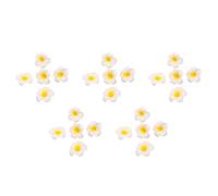 BUAGOUWZ 500 Piezas de Espuma Frangipani Hawaiano Artificial Plumeria Pétalos Cap Pelo Sombrero DIY Decoración de Boda 5cm