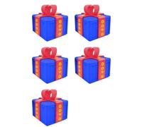 BUAGOUWZ 5X Caja de Regalo Molesta, Caja de Tornillos de Broma, Caja de Regalo Realmente Molesta, Caja de Regalo en 3D, Contenedor de Tarjeta de Dinero Divertido