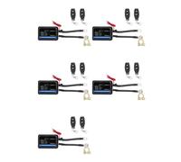 BUAGOUWZ 5X Interruptor de Desconexión Remota de la Batería 12V 260A Interruptor de Apagado Apagado Automático el Drenaje de la Batería con Camión Remoto,C