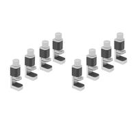 BUAGOUWZ 8 Piezas Soporte de Sujeción Ajustable Con Clip de Metal para Teléfono Móvil Abrazadera de Sujeción de Pantalla LCD Herramientas Manuales de Reparación