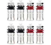 BUAGOUWZ 8X Altavoz Chapado en Rodio Amplificador Terminal de Unión Conector Tipo Banana Conector de Salida Audio HiFi DIY