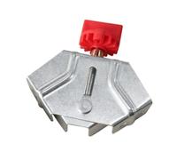 BUAGOUWZ Abrazaderas de Esquina para Carpintería, Abrazadera de Ángulo Recto de 90 Grados con Mordaza Oscilante Ajustable para Madera, Metal, Tubos, Vidrio B