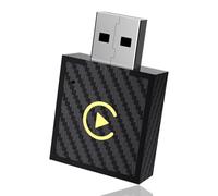 BUAGOUWZ Adaptador Inalámbrico 2 en 1 para CarPlay y Android Auto,Caja Inteligente con Inteligencia Artificial, Dongle Coche, Bluetooth, WiFi, Plug&Play para CarPlay/Android Auto con Cable