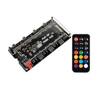 BUAGOUWZ Controlador de Temperatura PWM, Controlador RGB, Hub de Ventilador, Controlador de Ventilador.