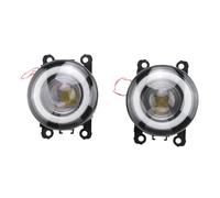 BUAGOUWZ Faros antiniebla Lente de vidrio Ajuste Negro