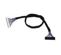 BUAGOUWZ Fix 30P S8 de 30 Pines una 30 Pines 2 Canales de 8 bits Cable de LVDS para Pantalla LCD