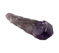 BUAGOUWZ Hilo de Cristal de Amatista Uruguaya Shi Yingstick: Espécimen Mineral para Decoración del Hogar,