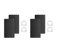 BUAGOUWZ Kit Tapete Conexión A, Paquete 4 Tapetes Conexión A 10 X 26,7 Pulgadas, Almohadilla Conexión A con 4 Cables Conexión A para Dormir, Dolor e Inflamación