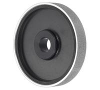 BUAGOUWZ Muela de Diamante para Joyería Lapidaria de 6 Pulgadas, Ruedas de Diamante para Afilar con Orificio de 1 Pulgada para Piedra de Mármol y Gemas, Grano 120