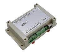 BUAGOUWZ Placa de Control Remoto de Relé IP RJ45, Módulo de Relé de 8 Canales, Controlador de Relé de 10 A, Módulo Controlador de Interruptor de Relé, A