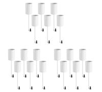 BUAGOUWZ Portavelas, de Adviento, Palillos, de Adviento, Portavelas, Velas Cónicas con, 18 Piezas