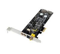 BUAGOUWZ Tarjeta de Sonido CM6635 Fibra Óptica PCIe 2.1