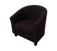 BUAOGDVG 2 Fundas elásticas for Silla Chesterfield de una Plaza, Antideslizantes y extraíbles, for Dormitorio, Bar, Club, cóctel.(Marrone Scuro)