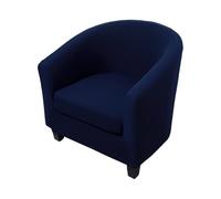 BUAOGDVG 2 Fundas elásticas for Silla Chesterfield de una Plaza, Antideslizantes y extraíbles, for Dormitorio, Bar, Club, cóctel.(BLU Scuro)
