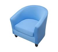 BUAOGDVG 2 Fundas elásticas for Silla Chesterfield de una Plaza, Antideslizantes y extraíbles, for Dormitorio, Bar, Club, cóctel.(Azzurro)