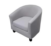 BUAOGDVG 2 Fundas elásticas for Silla Chesterfield de una Plaza, Antideslizantes y extraíbles, for Dormitorio, Bar, Club, cóctel.(Grigio Chiaro)