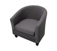 BUAOGDVG 2 Fundas elásticas for Silla Chesterfield de una Plaza, Antideslizantes y extraíbles, for Dormitorio, Bar, Club, cóctel.(Grigio Scuro)