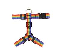 Bub’s® Arnés Perro Pequeño Antitirones - Arnés Forma de H - Dog Harness, Pechera para Perro (Pequeño, Rainbow)