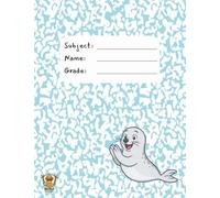 Buba Safari: Primary Composition Notebooks | Kids Handwriting & Drawing Journal | Pre-K, Grades K-2 | 100 Pages | 7-1/2" x 9-3/4"