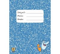 Buba Safari: Primary Composition Notebooks | Kids Handwriting & Drawing Journal | Pre-K, Grades K-2 | 100 Pages | 7-1/2" x 9-3/4"