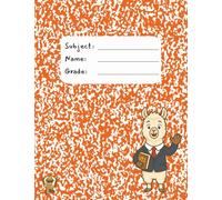 Buba Safari: Primary Composition Notebooks | Kids Handwriting & Drawing Journal | Pre-K, Grades K-2 | 100 Pages | 7-1/2" x 9-3/4"