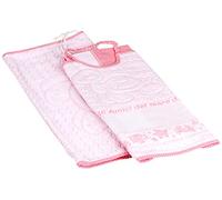 bubabù com109-ros Completo Guardería, Amigos del MAR, 3 piezas, Rosa