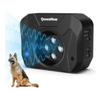 Bubbacare Dispositivo antiladridos para perros, 4 transmisores, dispositivo de ultrasonido antiladridos, 33 pies para detener el ladrido, 3 ModiAanti Bell dispositivo perros para perros grandes y