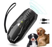 Bubbacare Dispositivo Antiladridos para Perros, Ultrasónicos Ahuyentador de Perros de Mano, Recargable Anti Ladridos Alcance Efectivo de 5m, Repelente para Perros pequeños y Grandes al Aire Libre