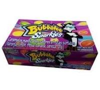 Bubbaloo Sparkies - Chicles masticables Sabores a Frutas Surtidas - Producto Mexicano - 20 Unidades - 500 Gramos Total