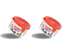 Bubble Baby Organic Tub - Désodorisant et éliminateur d'odeurs de voiture cerise longue durée (Paquete de 2)