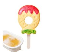 Bubble Bath Balls for Kids, Lollipop-Shaped Fizzies, Handcrafted Treats with Natural Build, Kids Bath Toy, Durable Skin-Friendly Formula with Vibrant Design, Relaxing Accessory for Boys and Girls