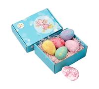 Bubble Bath Balls - Handmade Moisturizing Bath Fizzies | Dinosaur Toys Surprise Inside | Skin Friendly Bubble-Bath For Shower | For Kids Boys Girls Teens Adults Women Men Hotel Spa Bathroom Relaxation