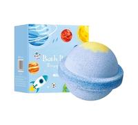 Bubble Bath Balls with Surprise Inside, Jewelry Fizzer, 2.5-Inch Sphere with Nourishing Build, Oil Spa Ball, Galaxy Aesthetic with Modern Style, Bathing Accessory for Hotel and Travel