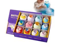 Bubble Bath - Fragrance Cleansing Salt Balls, Foaming Bubble Bath Set, Kids and Family Baths Play, Relaxing Scented Accessories, Fun Baths Time for Home Girls Youth Wife Mom Grandma