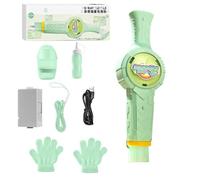 Bubble Blower Machine, Automatic Rechargeable Bubble Maker for Toddler and Kids, Interactive Backyard Party Toy for Weddings, Birthdays, Outdoor Games, Adults and Family Fun