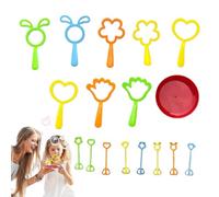 Bubble Blower Toy - Bubble Maker Wand | Pp Bulk Wands Blower Summer Doll | Maker Wands Bulk Refill Solution Kit | Squeezers Blower Doll | Fun Hole Light Up Beach for Boy Carnival Outdoor Girls