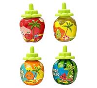 Bubble Blower Toy, Foam Wand Dispenser, Outdoor Splash Game, Portable Spillproof Fun Kids for Beach Pool Yard Garden Patio Lawn Birthday Easter Party Travel Entertainment Activity Set, 6.5x6.5x11cm