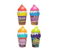 Bubble Bottles, Bubble Toys, Ice Cream Shaped with Solution Non-Spill Portable for baby, Summer Outdoor Fun, Travel, Beach, Backyard, Party Favors, and Educational Play