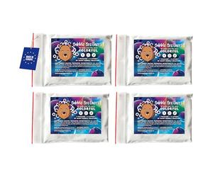 Bubble Brothers Magic Powder 2 x 5 litros solución de Burbujas Grandes Burbujas de jabón Gigante, líquido Extra Fuerte 10 litros de Mezcla de Burbujas (4 x 5 litros)