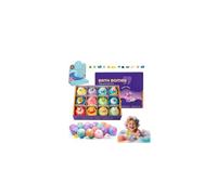 Bubble Buddies BathToy,Natural Bath Bombs for Kids with Mega Bubbles & Surprise Inside,12pc Kids BathBombs Gift Set with Surprise Ocean Toys Inside,Ocean Toy Bath SaltBall,Fun Bathing Experience