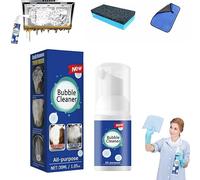 Bubble Cleaner, Bubble Power Cleaner, Bubble Cleaner Foam Spray, All Purpose Rinse Cleaning Foam, Powerful Stain Removing Foam Cleaner, All Purpose Powerful Stain Removal Kit (30ML * 1)