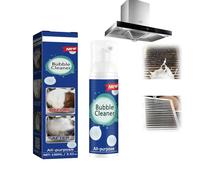 Bubble Cleaner Foam Spray, All Purpose Rinse Free Cleaning Spray Magic Foam Cleaner, A Good Helper for Removing Kitchen Grease. (1pcs)