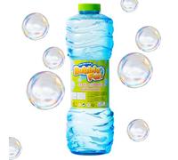 Bubble Fun - Solución de burbujas de 35 onzas líquidas, botella de fácil agarre para niños, no necesita mezcla, burbujas coloridas para pistolas de burbujas, varitas y máquinas, fiestas y juegos